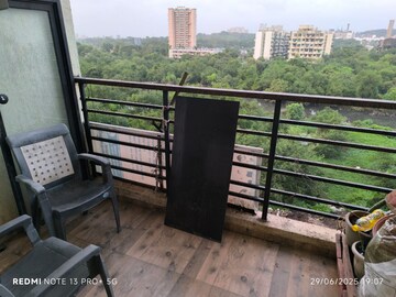 Balcony in 2 BHK Apartment at Gurukrupa Guru Atman, Kalyan West – for Rent