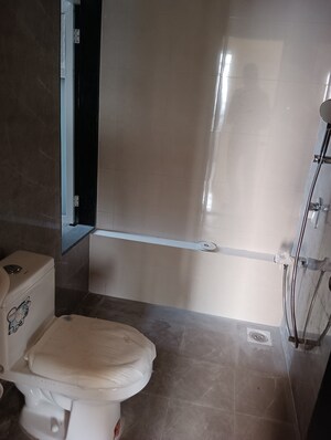 Bathroom in 2 BHK Apartment at Yogi Ajmera Bliss, Kalyan West – for Sale