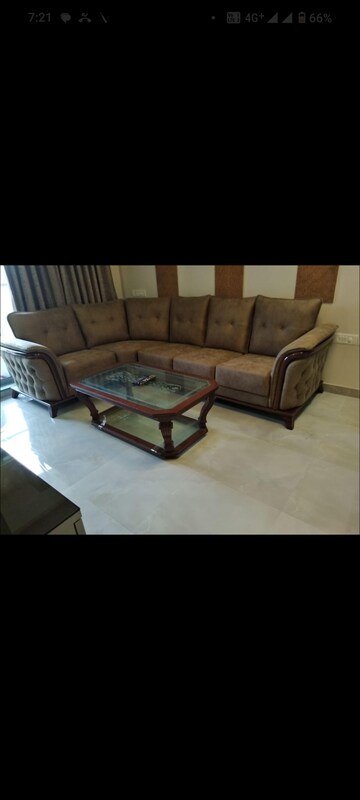Living Room in 3 BHK Apartment at Spenta Palazzio, Sakinaka – for Rent