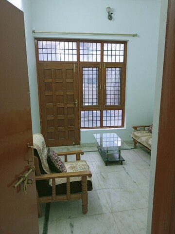 Living Room in 3 BHK Builder Floor at Gomti Nagar – for Rent