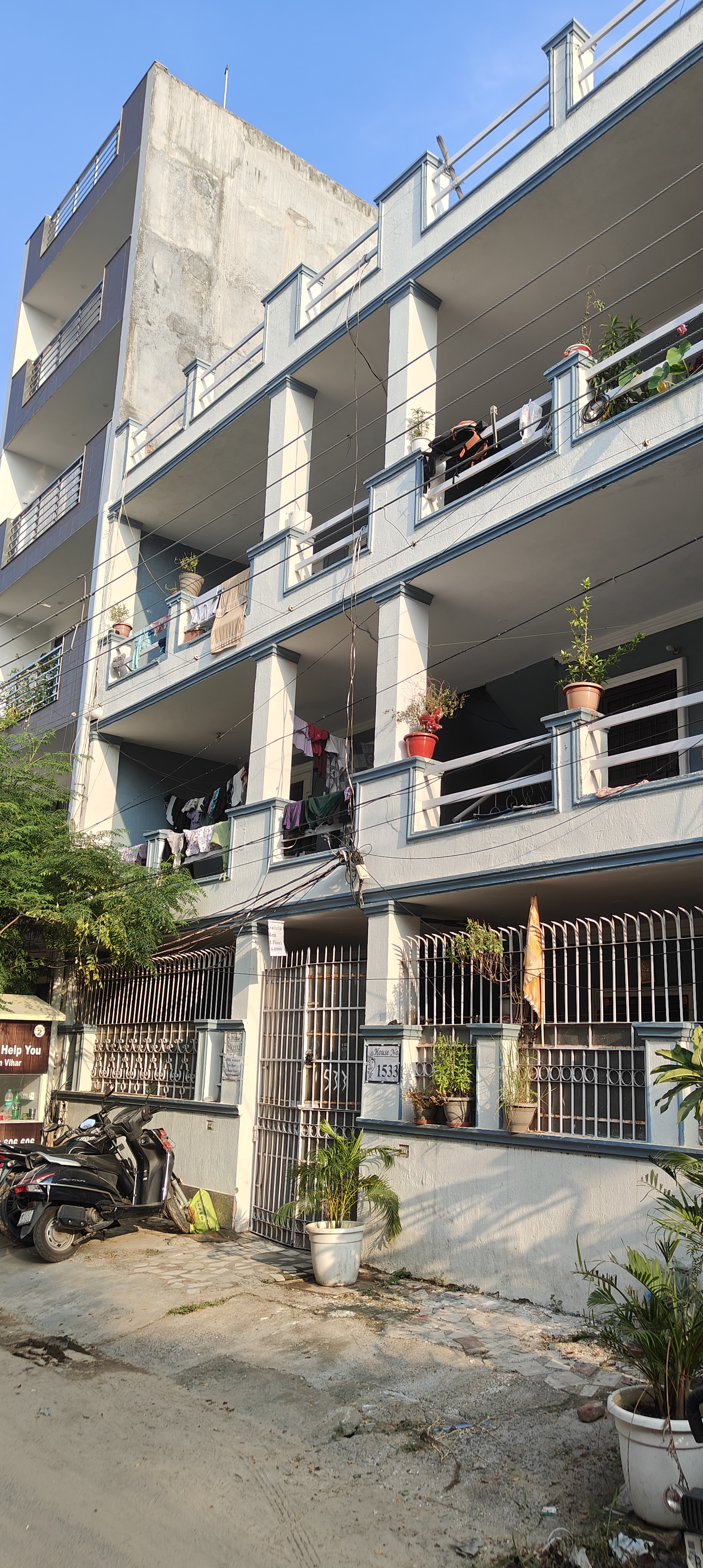 3 BHK + Servant Room Independent House For Sale in PVR Residency