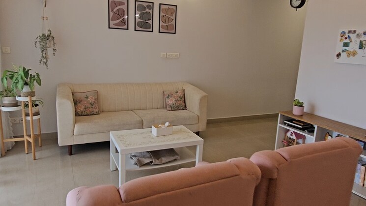 Living Room, edappally 3 Bedroom 1520 Sq.Ft. Apartment In Edappally Kochi 9018350