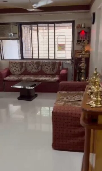 Living Room in 2 BHK Apartment at Triveni Vasant Vihar CHS, Vasant Vihar – for Rent