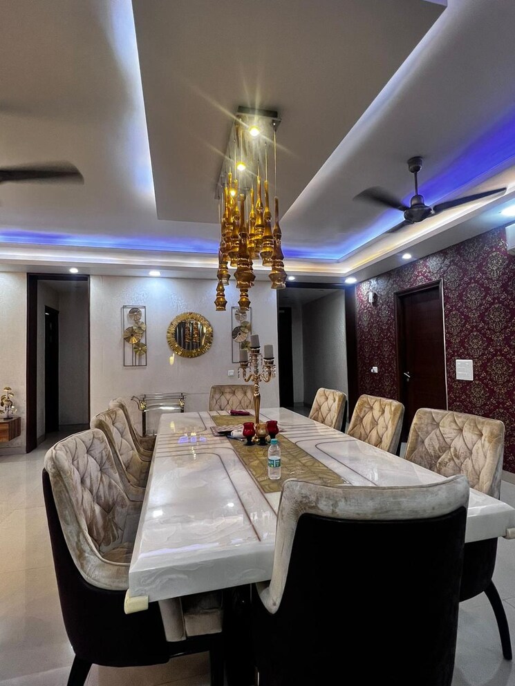 Living Room, jaypee-green-wish-town-plots 4 Bedroom 3785 Sq.Ft. Apartment In Sector 128 Noida 9018382