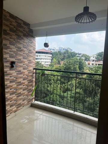 Balcony in 3 BHK Apartment at Kakkanad – for Sale