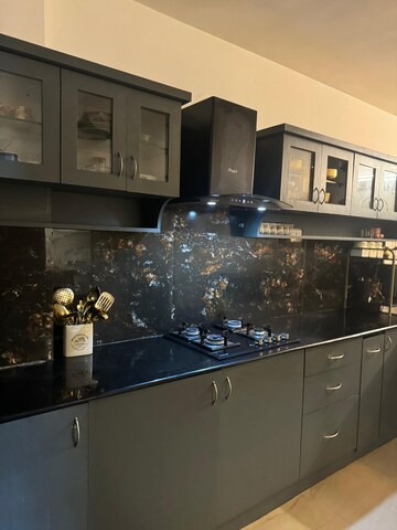 Kitchen in 3 BHK Apartment at Kakkanad – for Sale