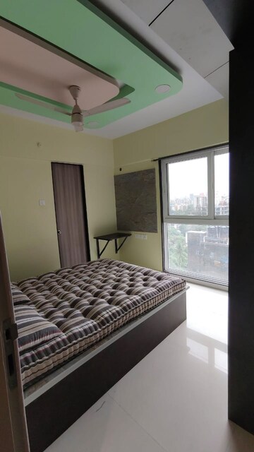 Bedroom in 2 BHK Apartment at Ashar Axis, Majiwada – for Rent