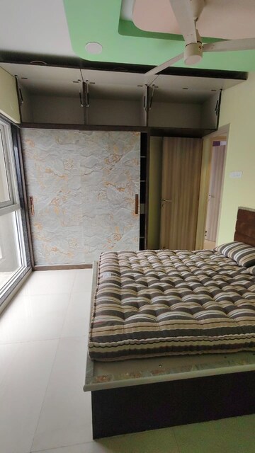 Bedroom in 2 BHK Apartment at Ashar Axis, Majiwada – for Rent
