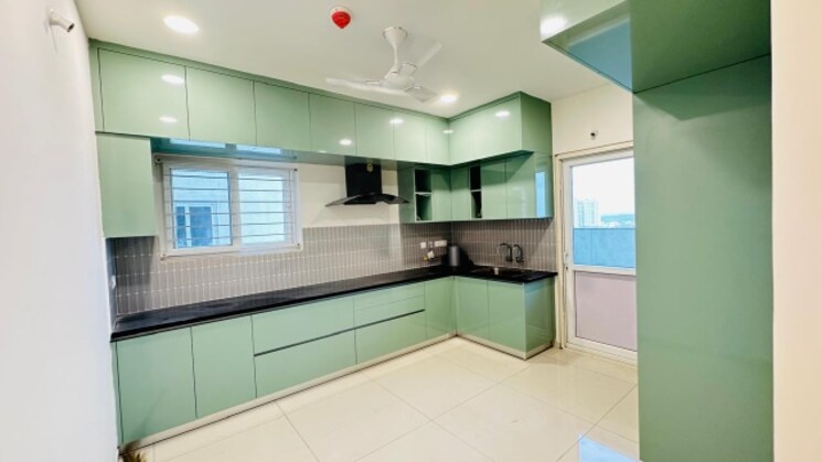 Kitchen, rajapushpa-provincia 3 Bedroom 2335 Sq.Ft. Apartment In Narsingi Hyderabad 9018472