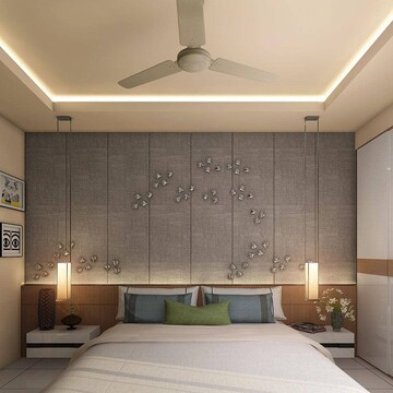 Living Room in 3 BHK Apartment at Olive Ourania, Edappally – for Sale