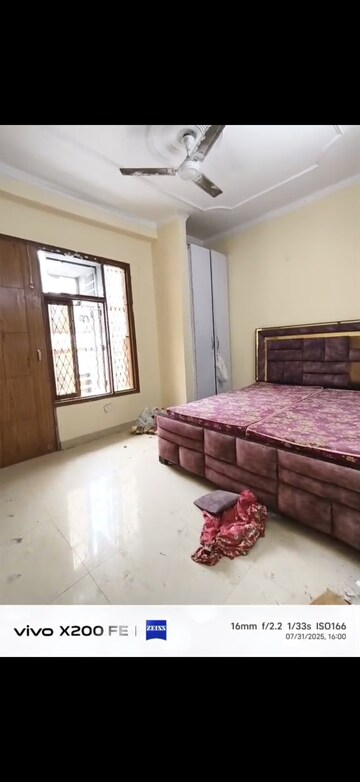 Bedroom in 1 BHK Builder Floor at Freedom Fighters Enclave – for Rent