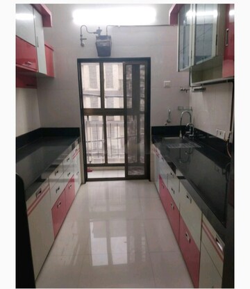 Kitchen in 3 BHK Apartment at Lodha Paradise, Majiwada – for Rent