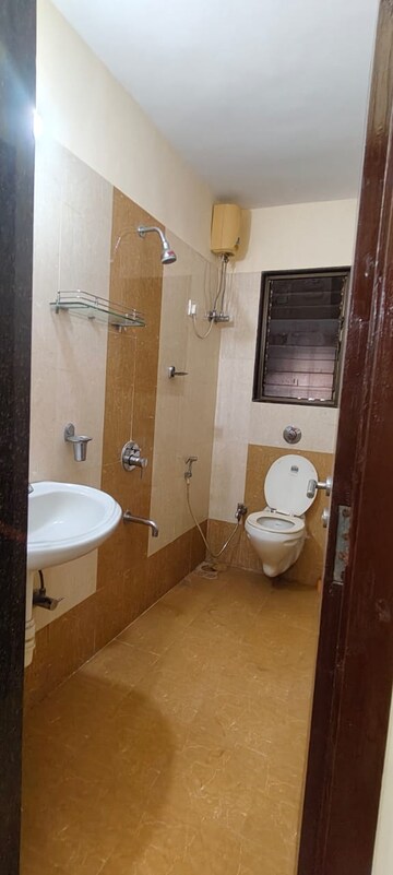 Bathroom in 4 BHK Apartment at Kabra Hyde Park, Manpada – for Sale