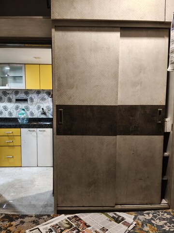 Kitchen in 1 BHK Apartment at Krishna Galaxy Santacruz, Santacruz East – for Rent