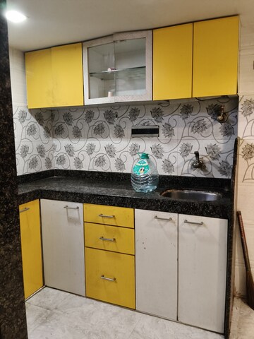 Kitchen in 1 BHK Apartment at Krishna Galaxy Santacruz, Santacruz East – for Rent