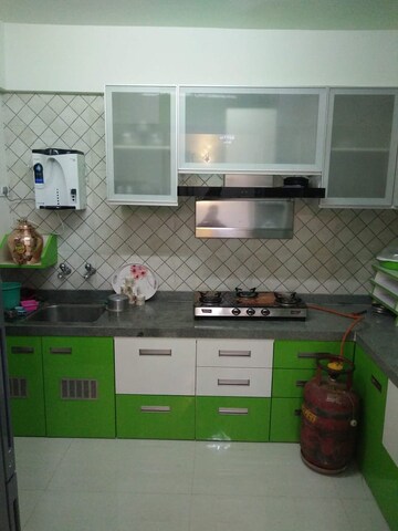 Kitchen in 2 BHK Apartment at Mittal Sun Universe, Sinhagad Road – for Rent
