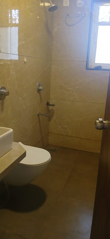 Bathroom in 3 BHK Apartment at Rucha Stature, Dhayari – for Rent