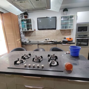 Kitchen in 3 BHK Builder Floor at Malviya Nagar – for Rent