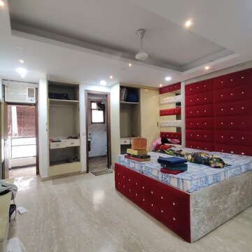 Living Room in 3 BHK Builder Floor at Malviya Nagar – for Rent