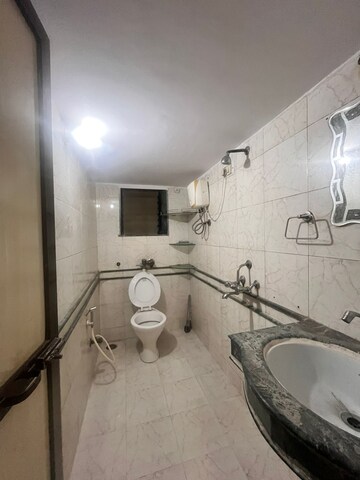 Bathroom in 3 BHK Apartment at Andheri West – for Rent