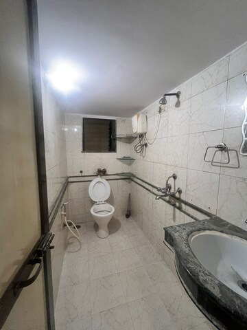 Bathroom in 3 BHK Apartment at Andheri West – for Rent