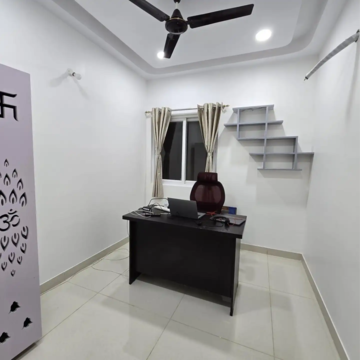 Team Area in 3.5 BHK Apartment at Prestige Tranquil, Kokapet – for Rent