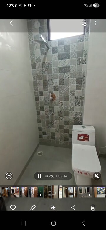 Bathroom in 3 BHK Builder Floor at Dwarka Mor – for Sale