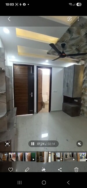 Living Room in 3 BHK Builder Floor at Dwarka Mor – for Sale