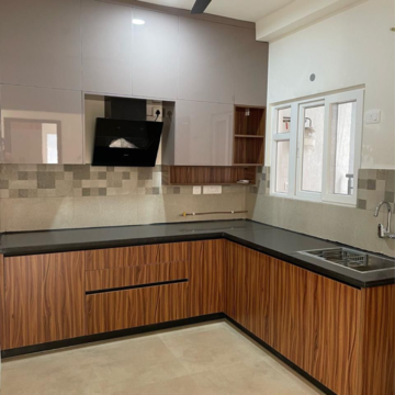 Kitchen in 3 BHK Apartment at Prestige Tranquil, Kokapet – for Rent