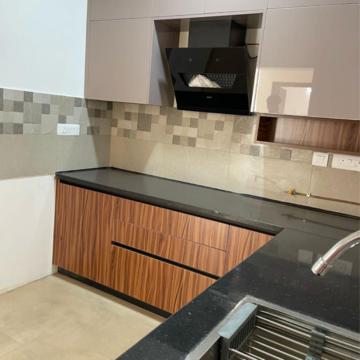 Kitchen in 3 BHK Apartment at Prestige Tranquil, Kokapet – for Rent