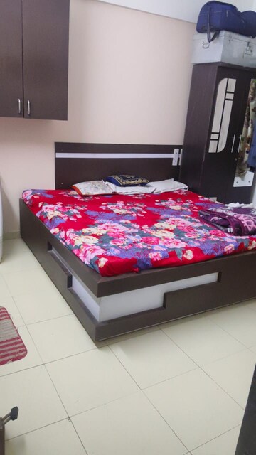Bedroom in 2 BHK Apartment at Dharmadev Swaminarayan Park 3, Vasna – for Rent