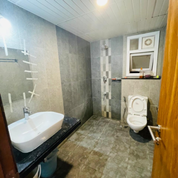 Bathroom in 3 BHK Apartment at Prestige Tranquil, Kokapet – for Rent