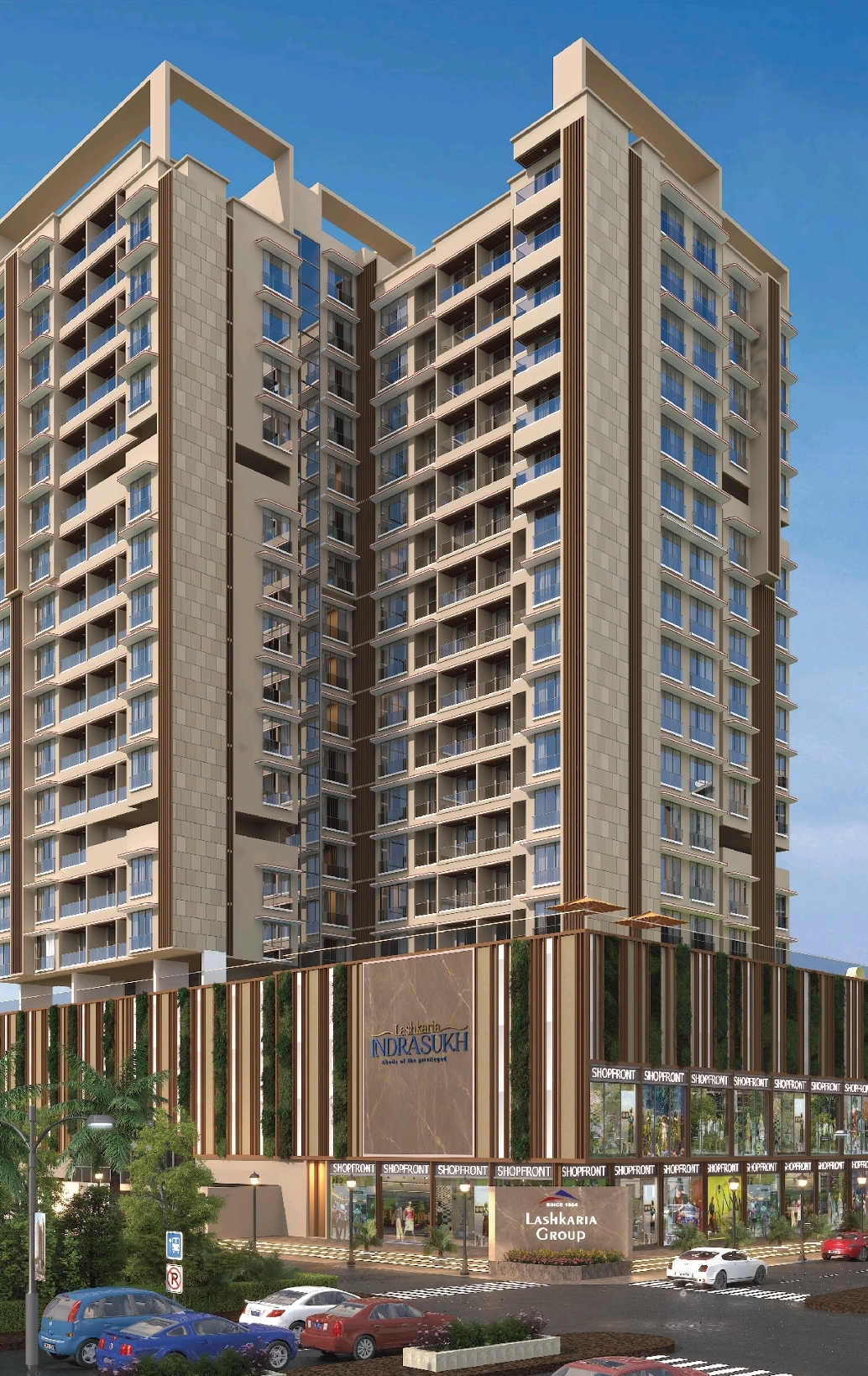 2 BHK + Extra Room Apartment For Sale in Lashkaria Indrasukh