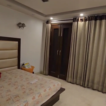 Bedroom in 3 BHK Builder Floor at Chattarpur – for Sale