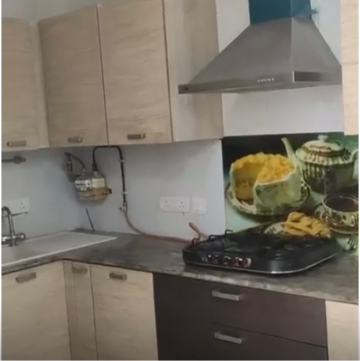 Kitchen in 2 BHK Builder Floor at Lajpat Nagar ii – for Rent