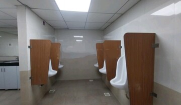 Washroom in  Office Space at New Technocity CHS, T.T.C. Industrial Area – for Rent