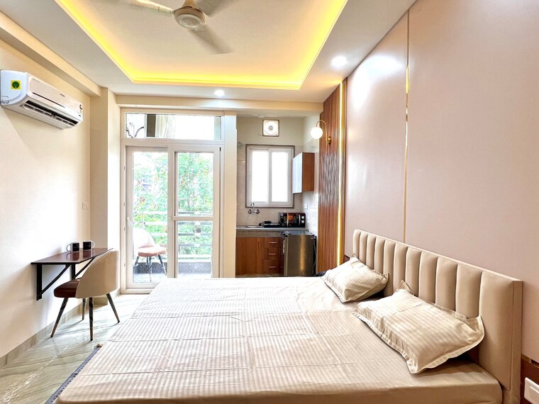Bedroom, dwarka 1 Bedroom 52 Sq.Mt. Apartment In Dwarka Delhi 9018808