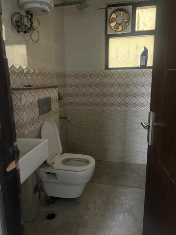 Bathroom in 3 BHK Builder Floor at Sushant Lok 2, Sector 57 – for Rent