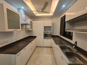 Kitchen in 3 BHK Builder Floor at Defence Colony – for Rent