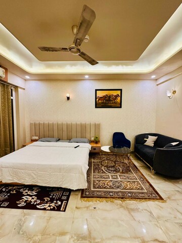 Living Room in Studio Apartment at Gaur City Center, Sector 4 Greater Noida – for Rent