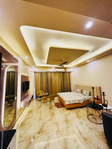 Bedroom in Studio Apartment at Gaur City Center, Sector 4 Greater Noida – for Rent