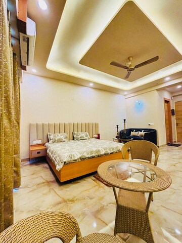 Living Room in Studio Apartment at Gaur City Center, Sector 4 Greater Noida – for Rent