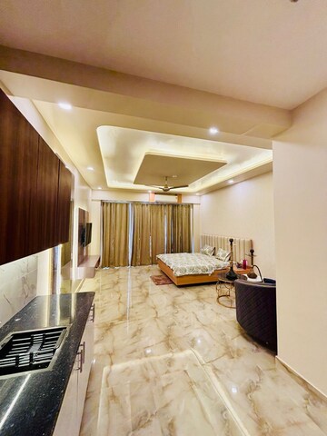 Bedroom in Studio Apartment at Gaur City Center, Sector 4 Greater Noida – for Rent