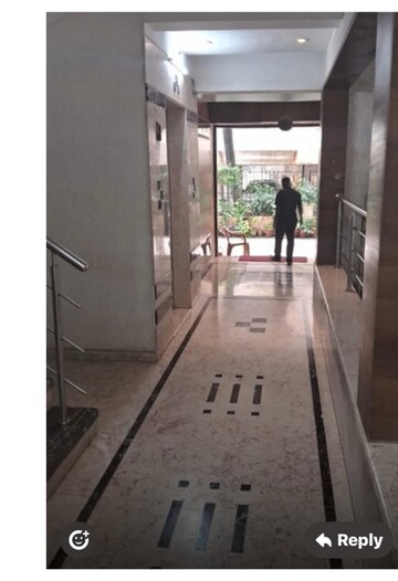 Building Lobby in 4 BHK Apartment at Gemini Malhotra Residency, Chembur – for Rent