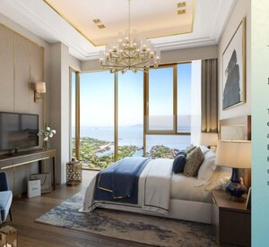 Living Room in 5 BHK Apartment at Piramal Aranya Arav, Byculla – for Sale