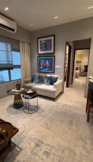 Living Room in 2 BHK Apartment at Piramal Vaikunth, Balkum Pada – for Sale