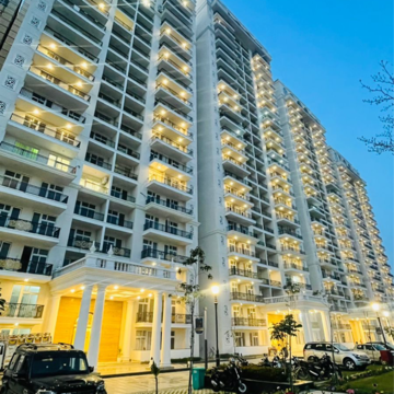 3 BHK Apartment – Exterior View View at Omaxe The Palace, Sushant Golf City - for Rent