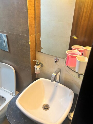 Bathroom in 1 BHK Apartment at Kishan Kunj Apartment, Andheri West – for Rent
