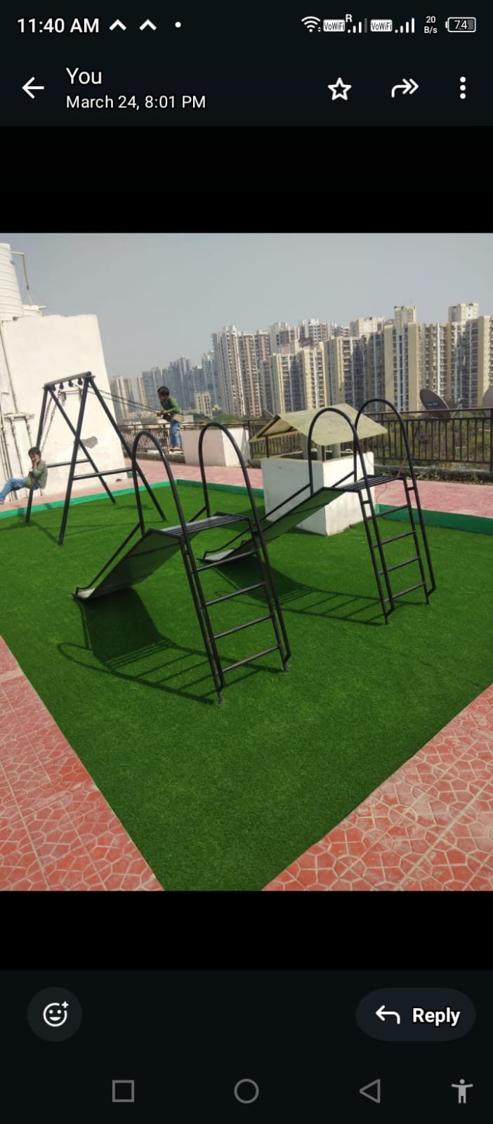 2 BHK 1050 Sq.Ft. Apartment in Sunshine Apartments Sector 73