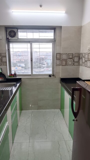 Kitchen in 1 BHK Apartment at Kanakia Spaces Zen World, Kanjurmarg East – for Rent
